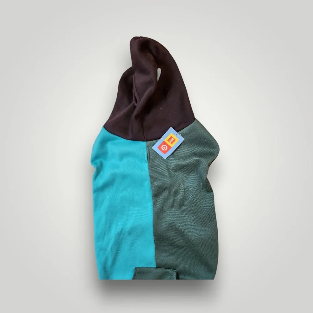 Lego Pet Hooded Sweatshirt Dog Outerwear L Hoodie with Kangaroo Pocket